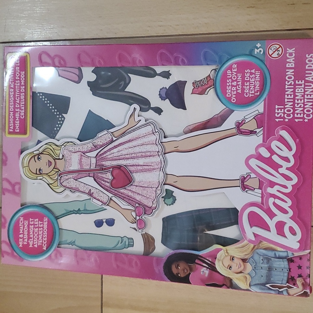 Barbie fashion designed activity set 3+new - Picture 1 of 2